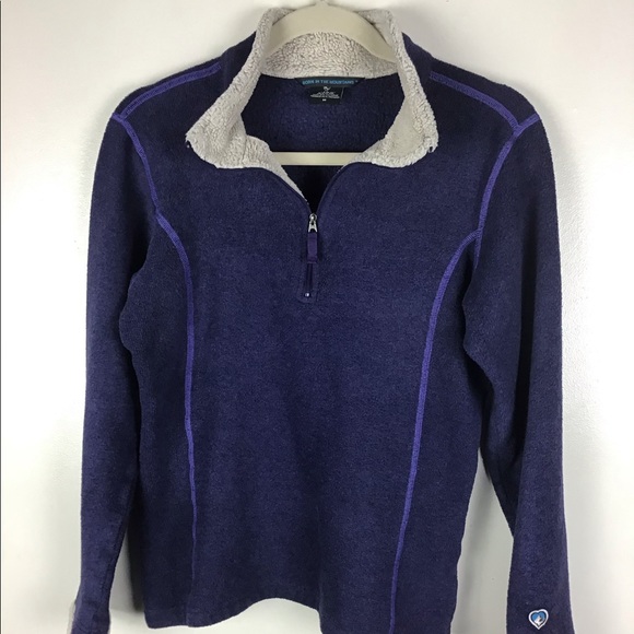 Kuhl Jackets & Blazers - Kuhl Alfpaca 1/4 zip neck pullover fleece. Medium